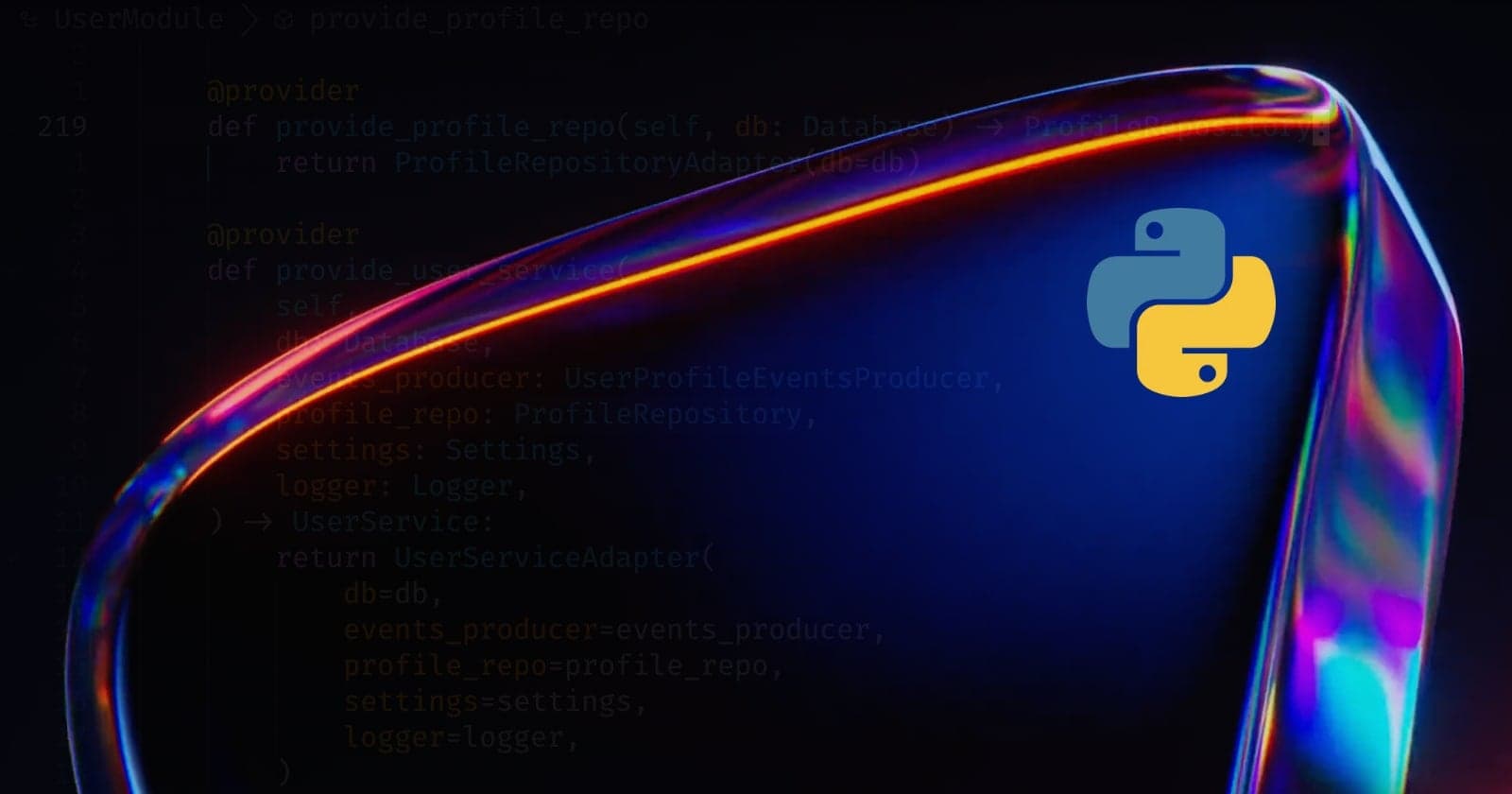 Rethinking How We Build Python Applications